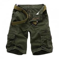 Pantalones Cortos Transpirables 100% Algodón para Hombre - Product Image 4