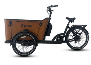 Nouveau modèle 2026 : Vélo cargo électrique 2 places avec moteur 500W, capteur de couple, une autonomie étendue de 72 km et un éclairage ultra-lumineux - Product Image 5