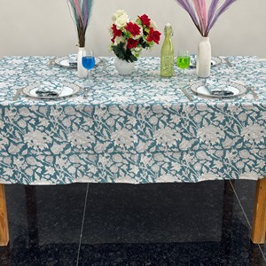 Floral Printed Linen Cotton <b>Tablecloth</b> Classic Woven Washable Home Durable Washable Customizable <b>Square</b> <b>Tablecloth</b> Weddings - Product Image 2