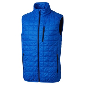 <b>Mens</b> Full Zip Sleeveless Vest <b>Jacket</b> For <b>Men</b> With High Neck And Functional <b>Utility</b> Pocket Features - Product Image 5