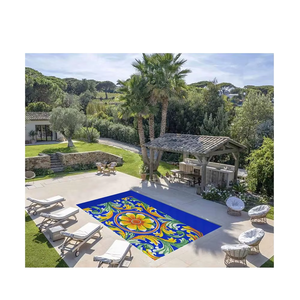Azulejos de Lujo para Piscinas con Acabado Glaseado para Villas, Textura Refinada, Resistencia Superior al Agua, Agrega un Toque Elegante de Mosaico - Product Image 1