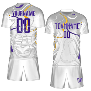 High Quality UNISWIFT Custom Logo Soccer Uniform Sets OEM/ODM Quick Dry Digital Print Team Kids Kits - Product Image 1