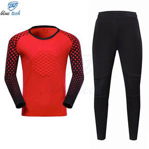 Oferta Especial: Conjunto de Jersey de Portero de Fútbol con Diseño Personalizado, Camiseta de Manga Larga Acolchada y Pantalones con Protección UV - Product Image 5