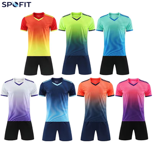 Soccer Uniform Sublimation Printed Football Shirt Custom Logo Quick Dry Soccer Jerseys Soccer Kits Uniform - Product Image 1