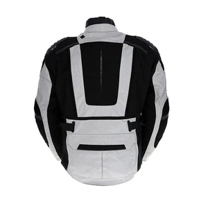Chaqueta de Motocicleta para Hombre, Impermeable, Cortavientos, Transpirable, con Exterior de Nailon y PU, Cuello Alto, Corte Regular, para Primavera, Otoño e Invierno - Product Image 2