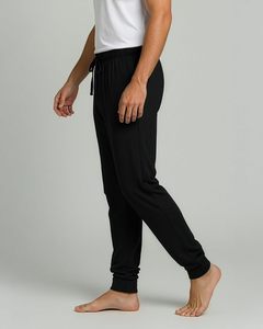 Ensemble pyjama décontracté pour homme, t-shirt à manches longues et short, vêtements de maison décontractés, coton doux, respirant, séchage rapide, vêtements de nuit - Product Image 5