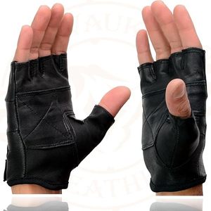 Soft Stylish Leather Driving Gloves for Unisex Touchscreen Compatible Adjustable Wrist <b>Strap</b> Comfortable Fit for Long Drives - Product Image 4