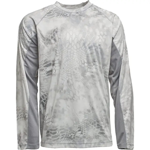 Chemises de pêche personnalisées en polyester 100% pour hommes et femmes, manches longues, sublimation, protection UPF50+, idéales pour l'extérieur - Product Image 1