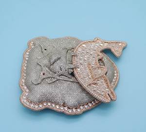 Colgante Hip Hop Iced Out Personalizado de Plata 925 con Moissanita VVS para Hombre, Colgante Bling Estilo Rapper con Engaste Pavé - Product Image 2