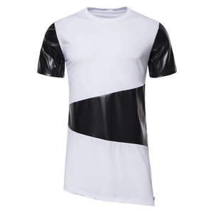 เสื้อยืดแขนยาวคอกลมทรงสแปนเด็กซ์สำหรับผู้ชาย, เสื้อยืดกลางแจ้งแขนหนัง100% ระบายอากาศผ้าฝ้ายทำจากผ้าสแปนเด็กซ์ - Product Image 2
