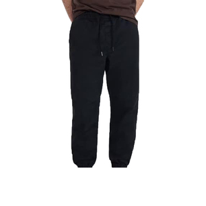 Wholesale Custom Logo Men's Navy Blue High Waist Sweatpants Side Pockets Drawstring Closure Elastic Waist Casual Joggers Winter - Product Image 2