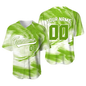 Camiseta Deportiva de Béisbol Ligera de Poliéster, Absorbe la Humedad, Secado Rápido, Uniforme de Equipo Personalizado, Unisex, Color Personalizado - Product Image 4
