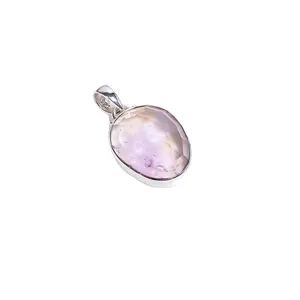 Colgante de Plata de Ley 925 con gema Natural, joyería hecha a mano, para mujeres y niñas - Product Image 1