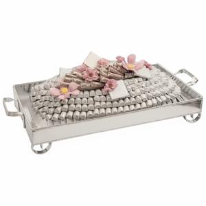 Bandeja Redonda de Metal con Acabado de Cobre de Calidad de Exportación para Servir Chocolate y Dulces, Ideal para Bodas y Ocasiones Especiales, ¡Gran Venta! - Product Image 6