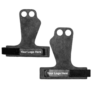 High Quality Custom Sizes Gymnastics Hand Guards <b>Bar</b> Grips with Holes Wrist Supports Gymnastic Grips in Rubber Material - Product Image 1