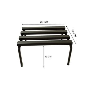 Soporte Moderno de Hierro Negro para Macetas, Estante Resistente para Plantas de Interior y Exterior, Exhibidor Elevado Estilo Art Deco, Resistente a la Oxidación - Product Image 5