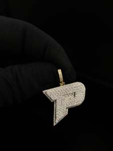 Colgante de Dragón con Diamantes de Imitación Personalizado Ice Legacy, Chapado en Plata Tibetana, con Cristales y Pedrería, Estilo Hiphop, Unisex - Product Image 3