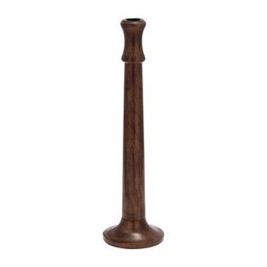 Modern Wooden Pillar Candle Holder Natural Finish Decorative Accent For Living Room Shelf Wedding <b>Table</b> Decoration - Product Image 1
