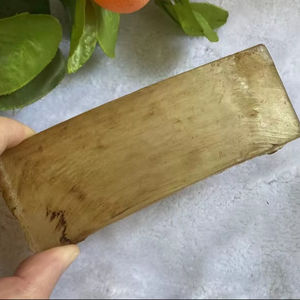 Longues plaquettes de corne de bœuf/mouton/chèvre naturelles pour la fabrication de couteaux DIY, matériau brut pour manche, plaque rectangulaire. - Product Image 3