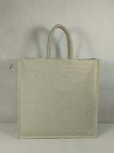 Large <b>Plain</b> <b>Canvas</b> <b>Tote</b> <b>Bag</b> with Cotton Rope Handles Reusable Shopping Carry <b>Bag</b> for Promotional and Custom Printing - Product Image 1
