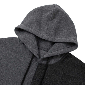 Sweat à capuche en molleton de coton beige pour homme, coupe classique, respirant, écologique, style streetwear décontracté, hiver, We Don't Forget Pray - Product Image 4