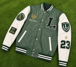 High Quality Custom Varsity <b>Jacket</b> for School Team and Streetwear with Chenille <b>Letter</b> Patch PU Leather Sleeves Custom Logo OEM - Product Image 6
