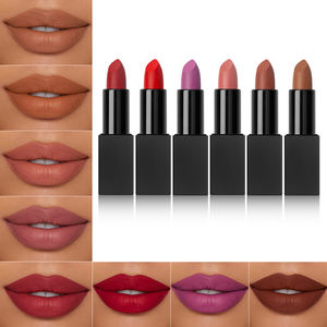 24 Colors Matte Velvet <b>Lipstick</b> Private Label Set Long-Lasting Non-Dry Velvety Lip Color Full Coverage Makeup Kit - Product Image 2