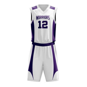 Maillot de basket-ball personnalisé pour hommes et femmes, vêtements de sport personnalisés, nom de l'équipe, numéro, logo imprimé sur le maillot de basket-ball - Product Image 2