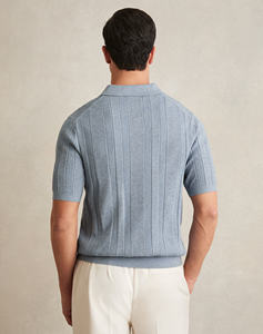 Summer Breathable Knitted Linen Cotton Satin Casual Anti-Wrinkle Single Button Turn-<b>down</b> Collar Full Sleeve Plain Men's Shirt - Product Image 2