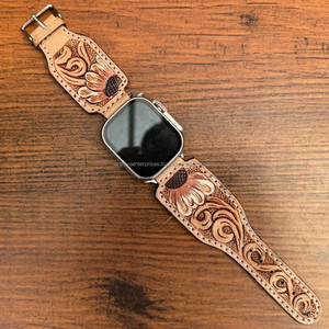 สายนาฬิกาหนังวัวแบบปลดออกได้อย่างรวดเร็วสายรัดนาฬิกาที่ทันสมัยสำหรับสายนาฬิกาอัจฉริยะของผู้หญิง - Product Image 4