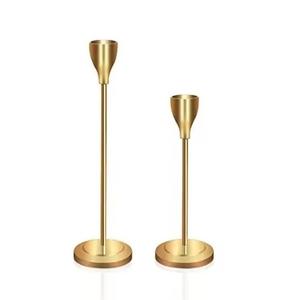 Candle Metal <b>Candlestick</b> Standing <b>Large</b> Decorative Candle Pillars Stand For Wide Lighting Use - Product Image 5