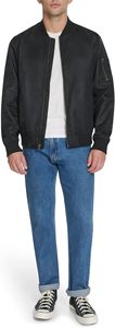 เสื้อแจ็คเก็ตบอมเบอร์ MA-1 ผ้าซาตินสำหรับผู้ชาย แบบไม่บุใย - Product Image 4