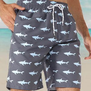 Shorts de Baño para Hombre de Secado Rápido, Transpirables, Ligeros y Elegantes, con Cierre de Cordón, 100% Poliéster, para la Playa - Product Image 6