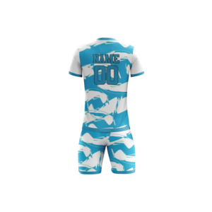 Ensemble de football unisexe pour femmes, polyester sublimé, séchage rapide, évacuation de l'humidité, toutes saisons, vente en gros personnalisée - Product Image 4