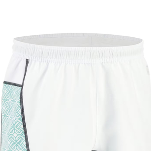 Breathable 100% Polyester Rugby Shorts with Zipper Pocket Digital Print Anti-Bacterial Quick Dry Unisex - Product Image 3