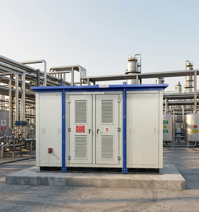 สถานีไฟฟ้าขนาดกะทัดรัดแบบระบายความร้อนด้วยน้ำมัน 1000 kVA มาตรฐาน IEC IEEE 20kV 400V ขดลวดทองแดง พร้อมส่วนประกอบ HT LT ยี่ห้อดัง - Product Image 2