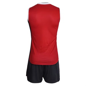 Unisex Custom Team Logo Printed Volleyball Jersey Set Short Sleeve Plain and Simple Sport Uniforms for Adults <b>Boys</b> Sale Pakistan - Product Image 3