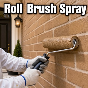 Surface Protection Colored Eco Friendly <b>Waterproof</b> Finish Low VOC Coating 1K For Brick Masonry Exterior Wall Decorative - Product Image 4