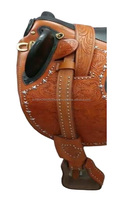 Selle d'équitation Western en cuir véritable abordable Selle en cuir américain Selle de cheval anglaise occidentale