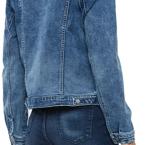 Nouvelle arrivée : Veste en jean tendance et stylée pour femme, très demandée, à manches longues, respirante et durable. - Product Image 5