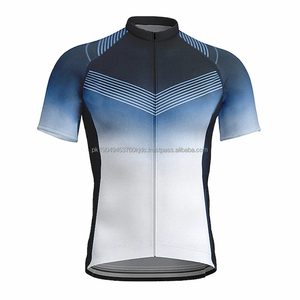 Maillot de cyclisme personnalisé veste longue et légère rayures blanches violettes séchage rapide protection UV nom de l'équipe OEM conception d'impression numérique - Product Image 2