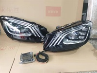 Bloc optique avant pour Mercedes Benz Classe S W222 S350 S450, mise à niveau de l'ancien au nouveau look, de la version basse à la version haut de gamme