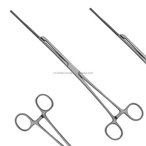 Pinza Manual de Acero Inoxidable A-1 VERITAS Atrauma Vulsellum de 29 cm para Procedimientos Ginecológicos, Personalizada por el Fabricante Original - Product Image 5
