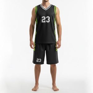Camiseta de Baloncesto Personalizada y Económica, 100% Poliéster, Transpirable, Uniforme de Baloncesto para Entrenamiento, Ropa Deportiva Personalizada - Product Image 1