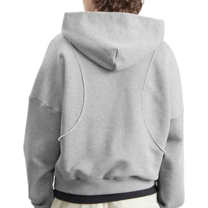 Sudadera con capucha extragrande y holgada para hombre, de forro polar grueso, con hombros caídos, estilo casual urbano, OEM - Product Image 2