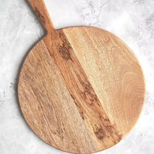 Planche à découper rectangulaire en bois, surface robuste, finition lisse, écologique, meilleure offre - Product Image 1