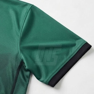 Maillot de sport col en V haute performance à manches courtes respirant pour l'entraînement des clubs sportifs - Product Image 6