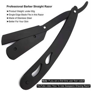 Professional <b>Hair</b> Salon <b>Scissors</b> Set with <b>Thinning</b> Shears Red and Black Stainless Steel Blades Long Handle Right Handed - Product Image 5