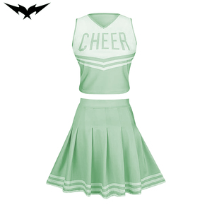 Wholesale Custom Youth Long Sleeve Cheeleading <b>Uniforms</b> for Girls <b>Sexy</b> Cheerleader <b>Uniform</b> - Product Image 3