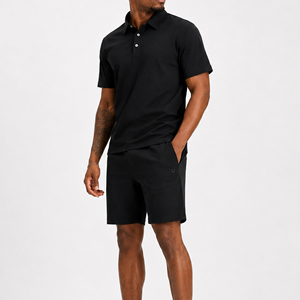 Custom <b>Men's</b> Twin Set <b>Short</b> Sleeve <b>T</b> <b>Shirt</b> <b>and</b> <b>Shorts</b> Two Piece Casual Gym Sportswear Outfit Wholesale Manufacturer OEM Service - Product Image 5